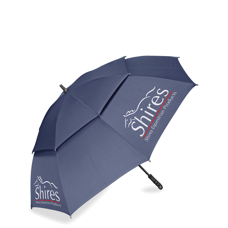 Shires Vented Golf Umbrella - Navy 